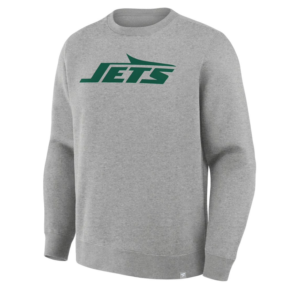 New York Jets Primary Logo Legacy Sweatshirt - Heather Gray sale