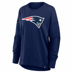 New England Patriots Women's Essential Long Sleeve T-Shirt - Navy online
