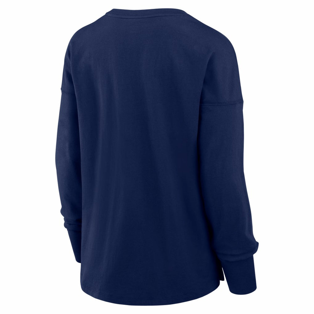 Denver Broncos Women's Essential Long Sleeve T-Shirt - Navy sale