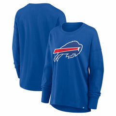 Buffalo Bills Women's Essential Long Sleeve T-Shirt - Royal cheap