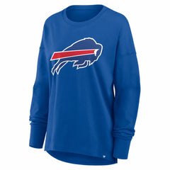 Buffalo Bills Women's Essential Long Sleeve T-Shirt - Royal cheap