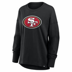 San Francisco 49ers Women's Essential Long Sleeve T-Shirt - Black online