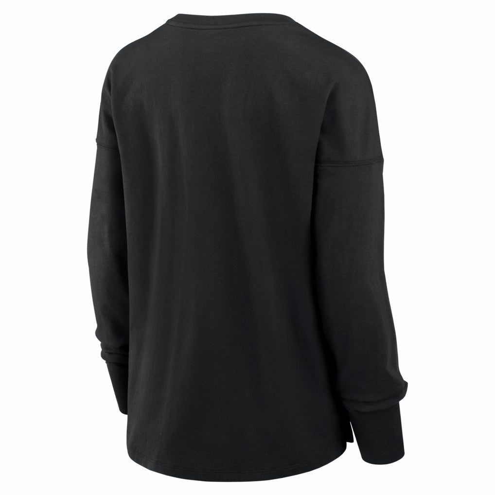 San Francisco 49ers Women's Essential Long Sleeve T-Shirt - Black online