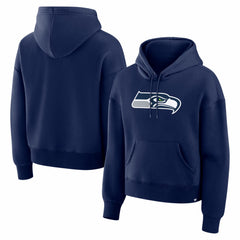 Seattle Seahawks Women's Essential Legacy Hoodie - College Navy cheap