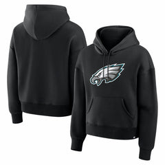 Philadelphia Eagles Women's Essential Legacy Hoodie - Black outlet