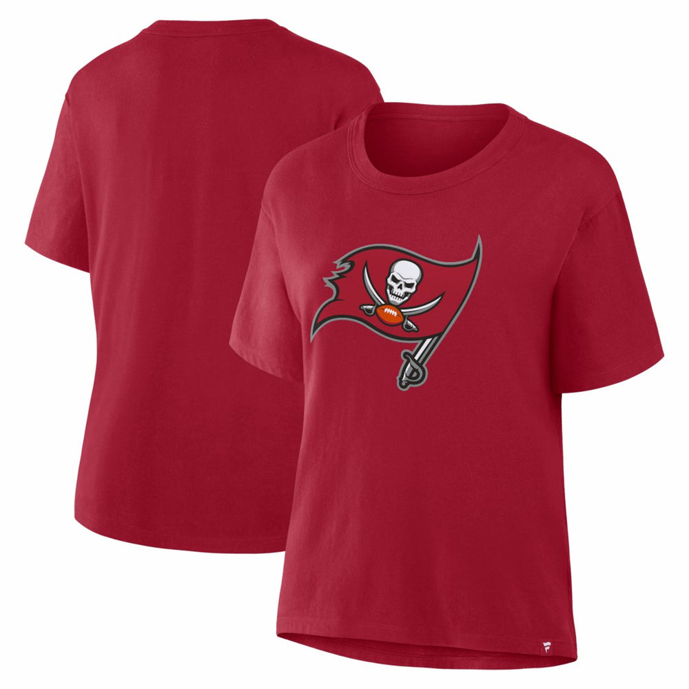 Tampa Bay Buccaneers Women's Essential Legacy T-Shirt - Red cheap
