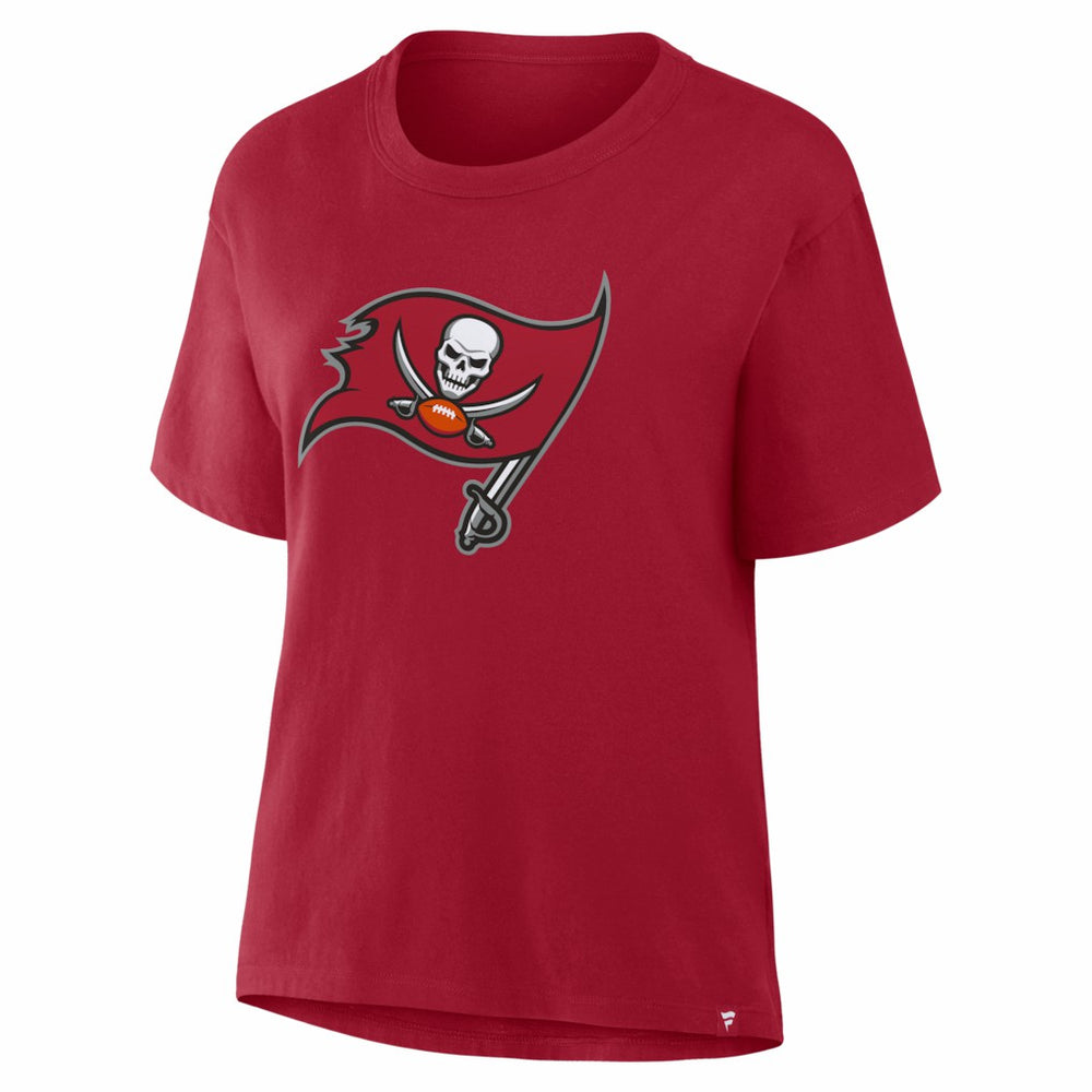 Tampa Bay Buccaneers Women's Essential Legacy T-Shirt - Red cheap