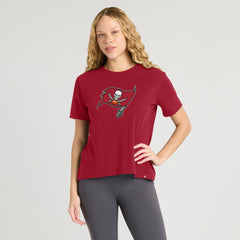 Tampa Bay Buccaneers Women's Essential Legacy T-Shirt - Red cheap