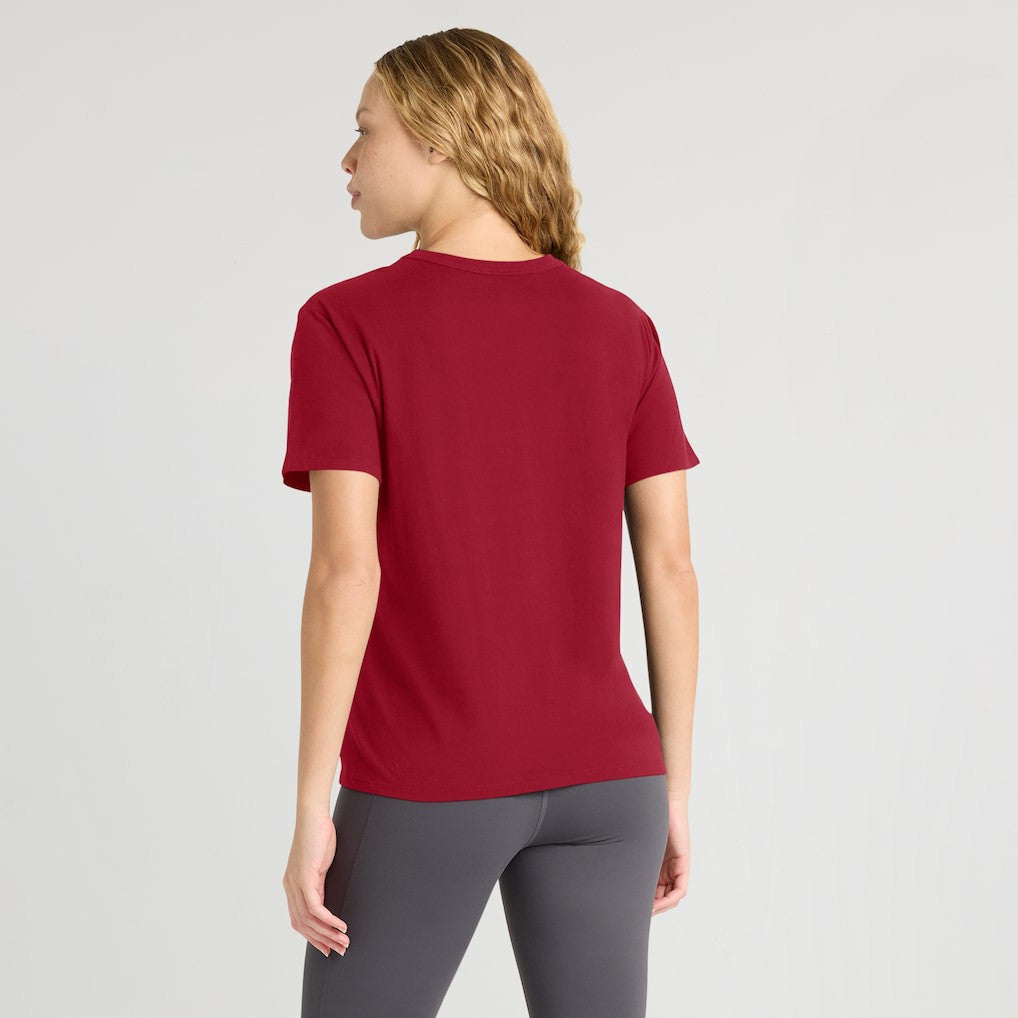 Tampa Bay Buccaneers Women's Essential Legacy T-Shirt - Red cheap