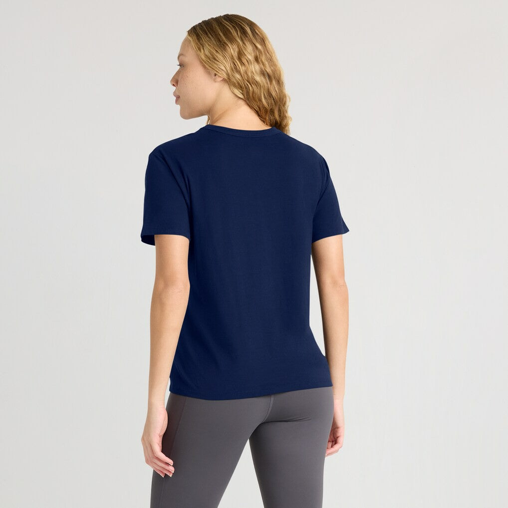 Seattle Seahawks Women's Essential Legacy T-Shirt - College Navy sale