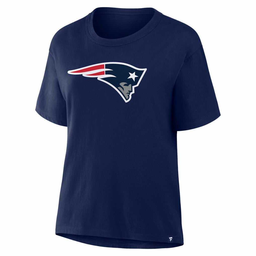 New England Patriots Women's Essential Legacy T-Shirt - Navy outlet