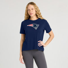 New England Patriots Women's Essential Legacy T-Shirt - Navy outlet