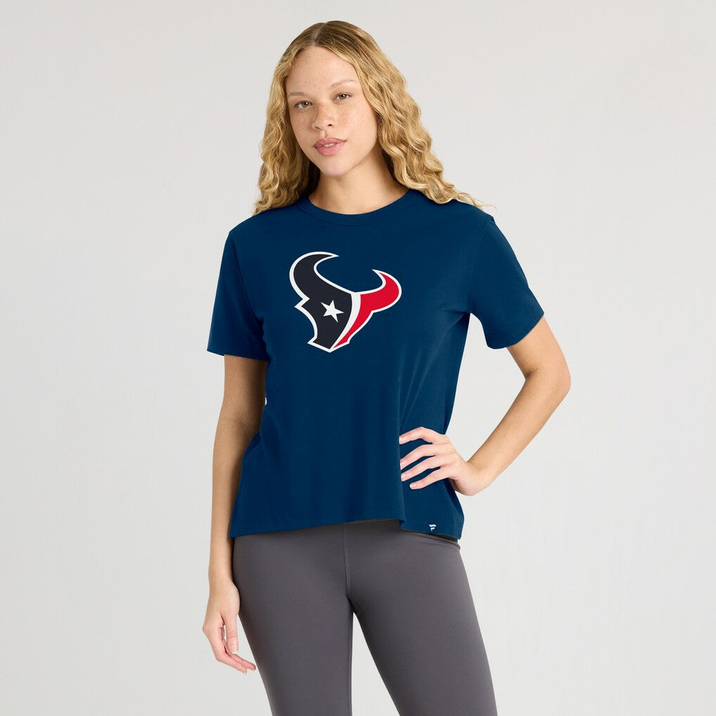 Houston Texans Women's Essential Legacy T-Shirt - Navy for sale