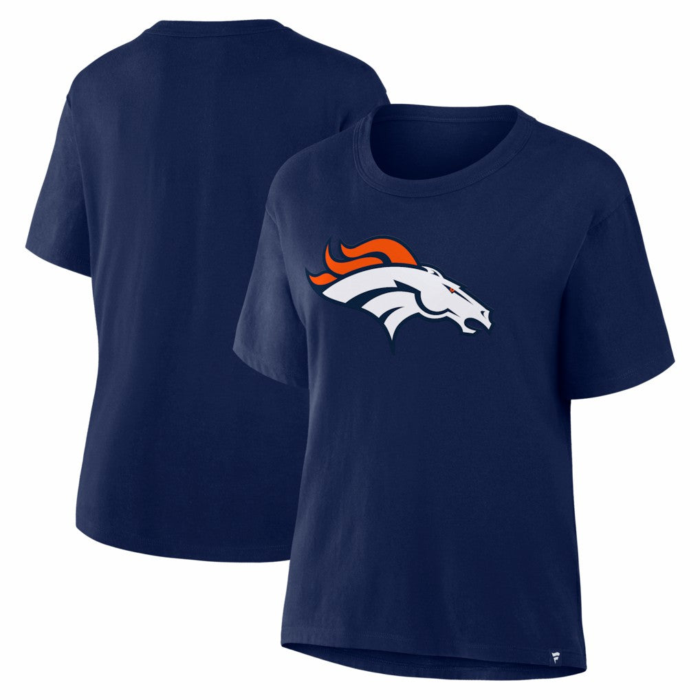 Denver Broncos Women's Essential Legacy T-Shirt - Navy cheap
