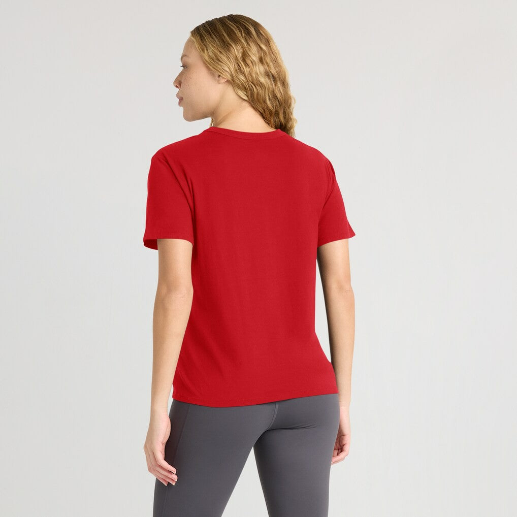 New England Patriots Women's Essential Legacy T-Shirt - Red cheap
