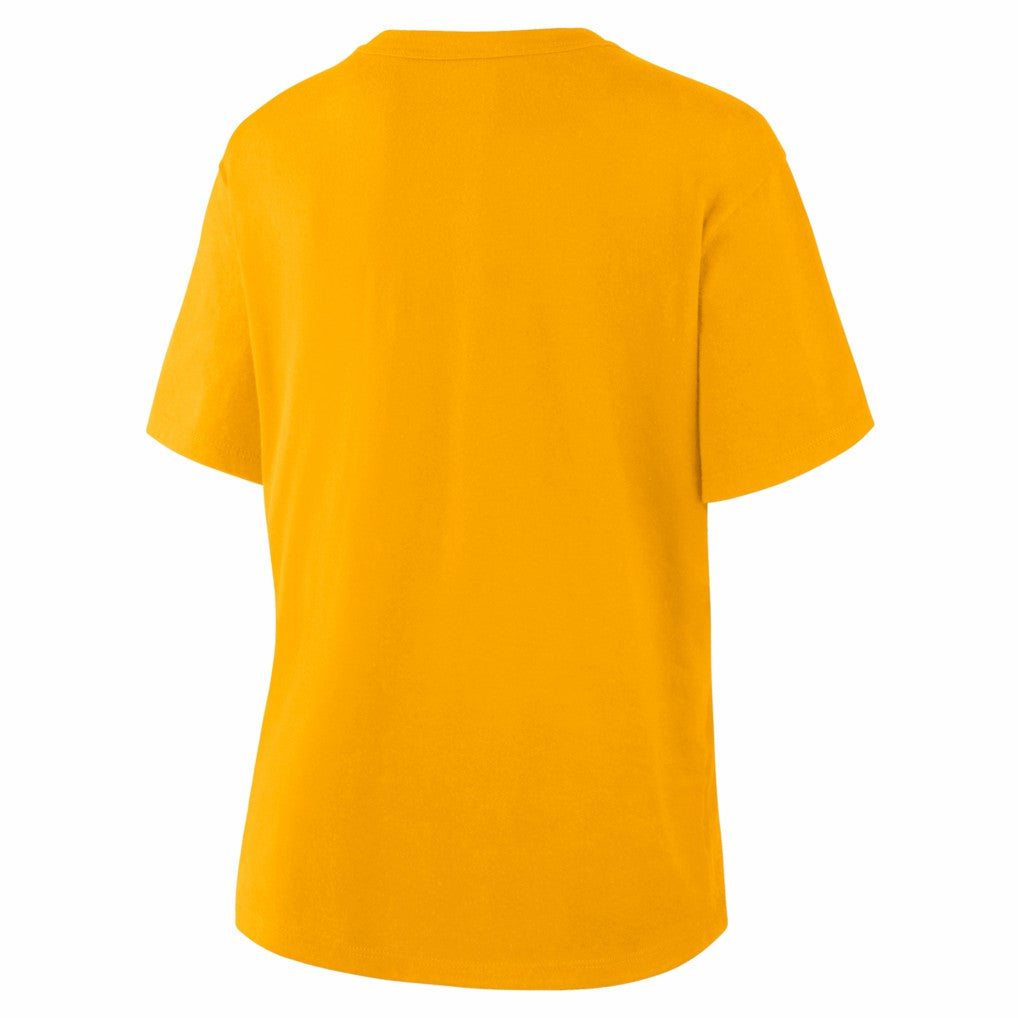 Los Angeles Chargers Women's Essential Legacy T-Shirt - Gold discount