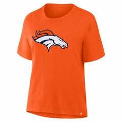 Denver Broncos Women's Essential Legacy T-Shirt - Orange discount
