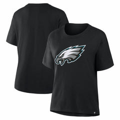 Philadelphia Eagles Women's Essential Legacy T-Shirt - Black on sale