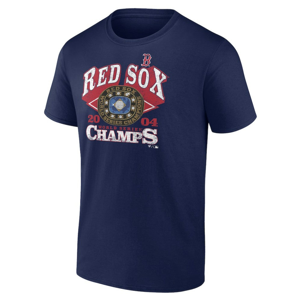 Boston Red Sox 2004 World Series Champions T-Shirt - Navy