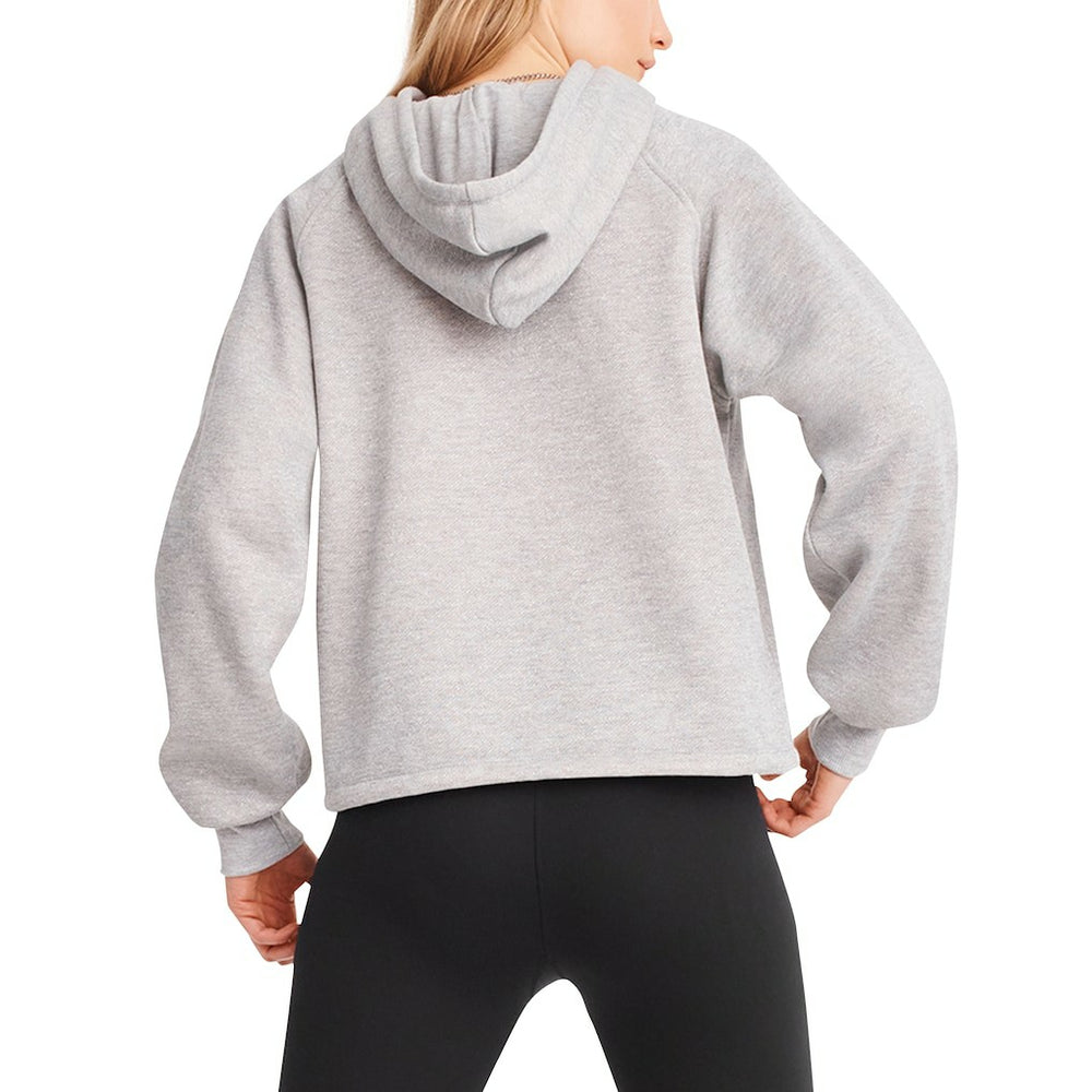 New York Giants DKNY Sport Women's Debbie Dolman Raglan Pullover Hoodie - Heather Gray cheap