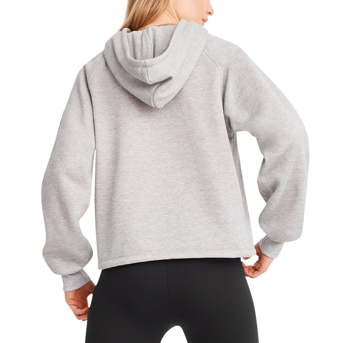 Tampa Bay Buccaneers DKNY Sport Women's Debbie Dolman Raglan Pullover Hoodie - Heather Gray on sale