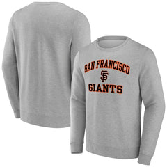 San Francisco Giants Heart & Soul Pullover Sweatshirt - Heather Gray