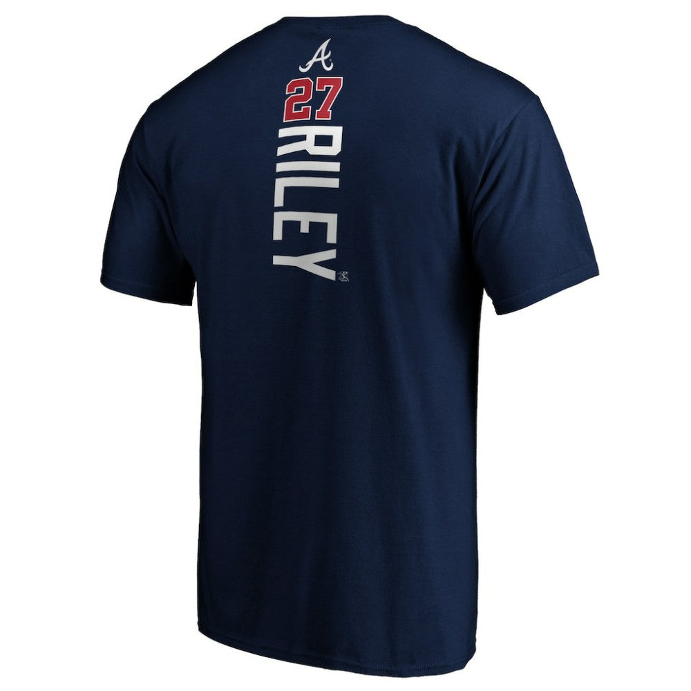 Austin Riley Atlanta Braves Playmaker Name & Number T-Shirt - Navy