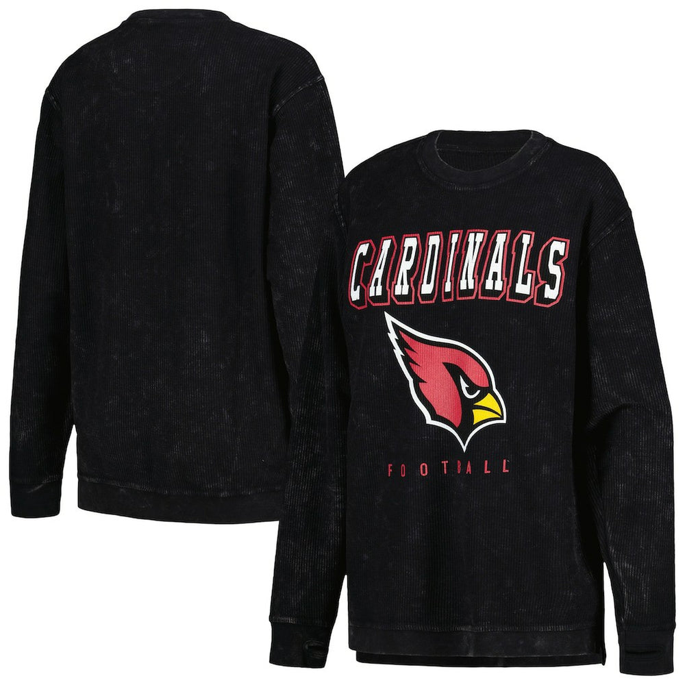 Arizona Cardinals G-III 4Her by Carl Banks Women's Comfy Cord Pullover Sweatshirt - Black discount