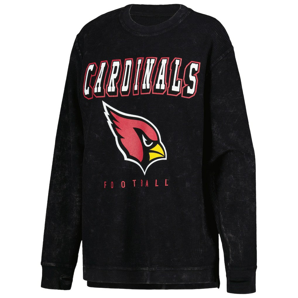 Arizona Cardinals G-III 4Her by Carl Banks Women's Comfy Cord Pullover Sweatshirt - Black discount