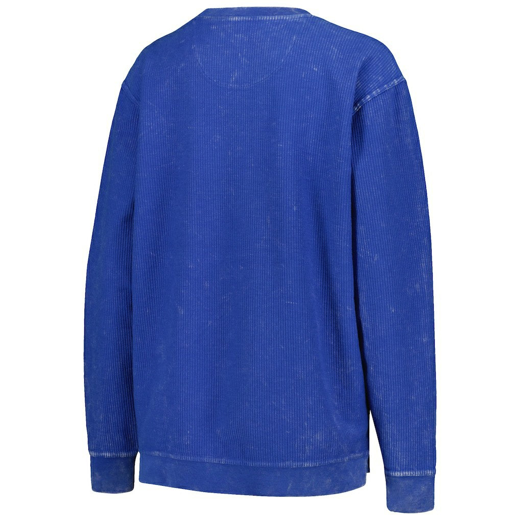 Buffalo Bills G-III 4Her by Carl Banks Women's Comfy Cord Pullover Sweatshirt - Royal for sale