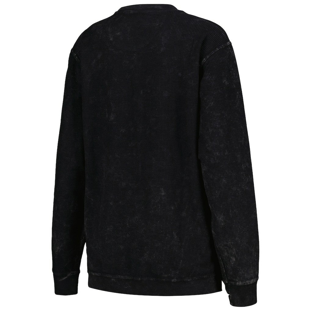 Las Vegas Raiders G-III 4Her by Carl Banks Women's Comfy Cord Pullover Sweatshirt - Black for sale