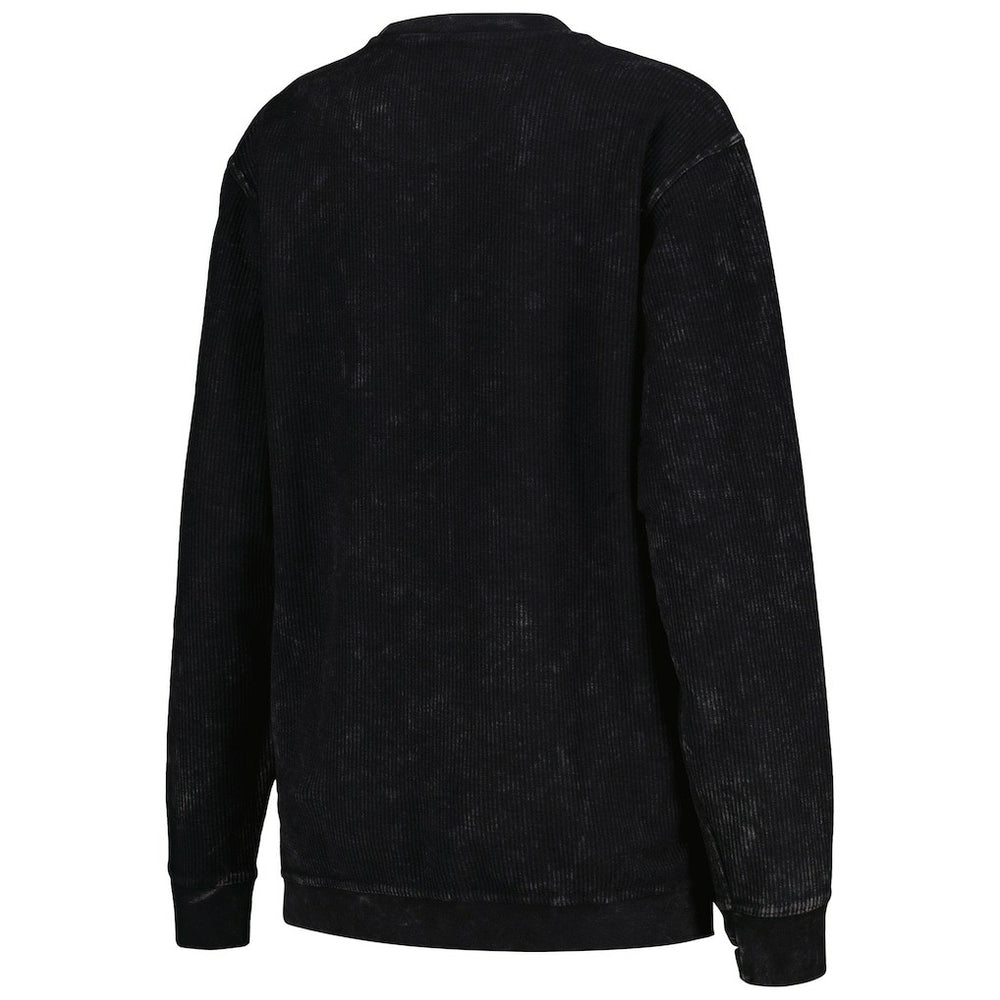 Las Vegas Raiders G-III 4Her by Carl Banks Women's Comfy Cord Pullover Sweatshirt - Black for sale