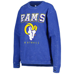 Los Angeles Rams G-III 4Her by Carl Banks Women's Comfy Cord Pullover Sweatshirt - Royal online