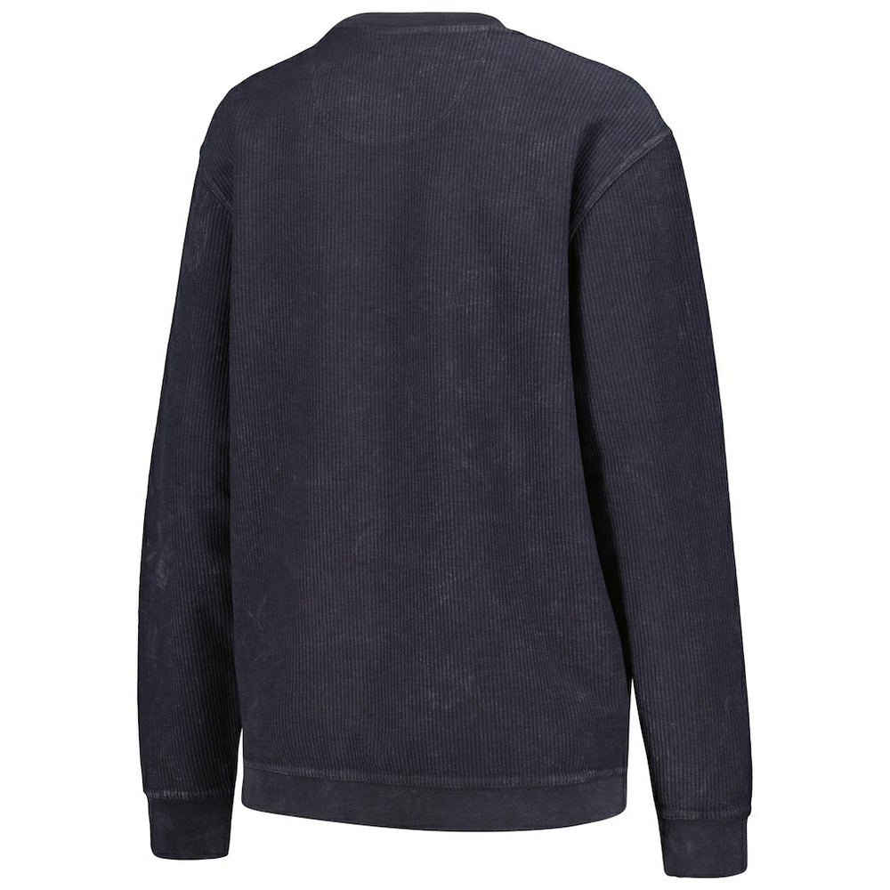 New England Patriots G-III 4Her by Carl Banks Women's Comfy Cord Pullover Sweatshirt - Navy on sale