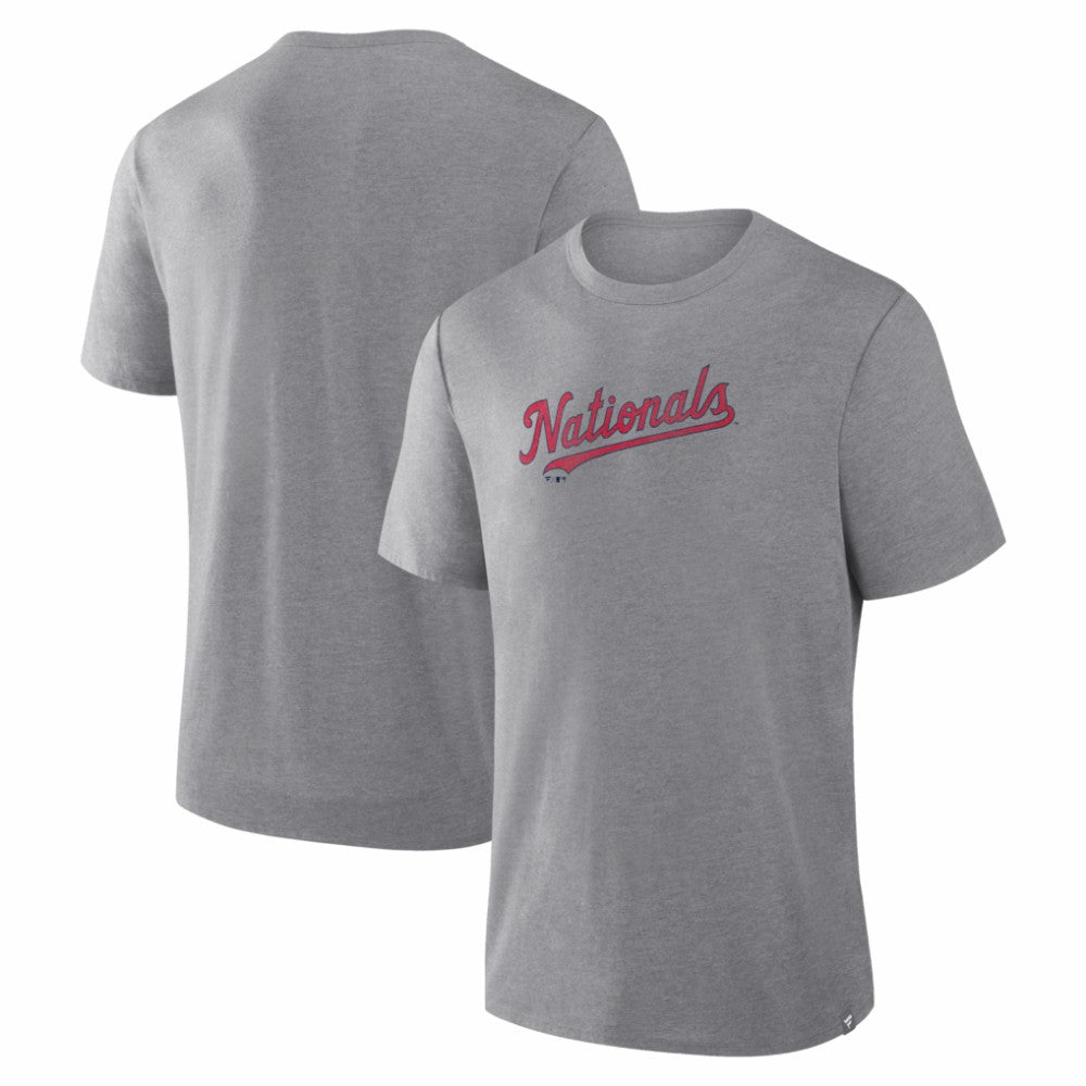 Washington Nationals Play Tribute Tri-Blend T-Shirt - Heather Gray