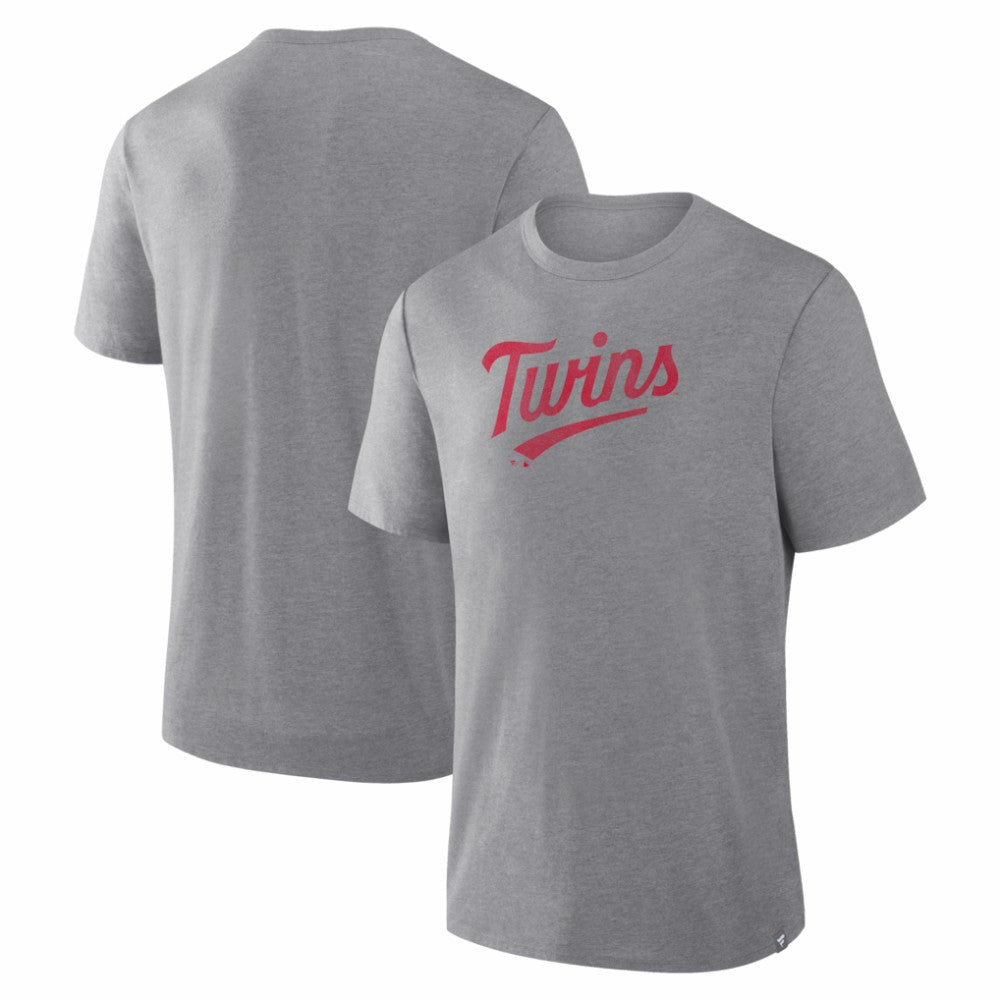 Minnesota Twins Play Tribute Tri-Blend T-Shirt - Heather Gray