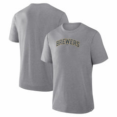 Milwaukee Brewers Play Tribute Tri-Blend T-Shirt - Heather Gray
