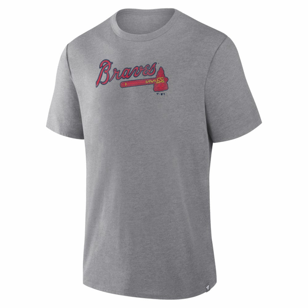 Atlanta Braves Play Tribute Tri-Blend T-Shirt - Heather Gray