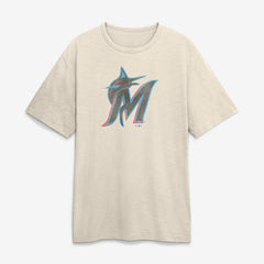 Miami Marlins Stadium Slub T-Shirt - Tan