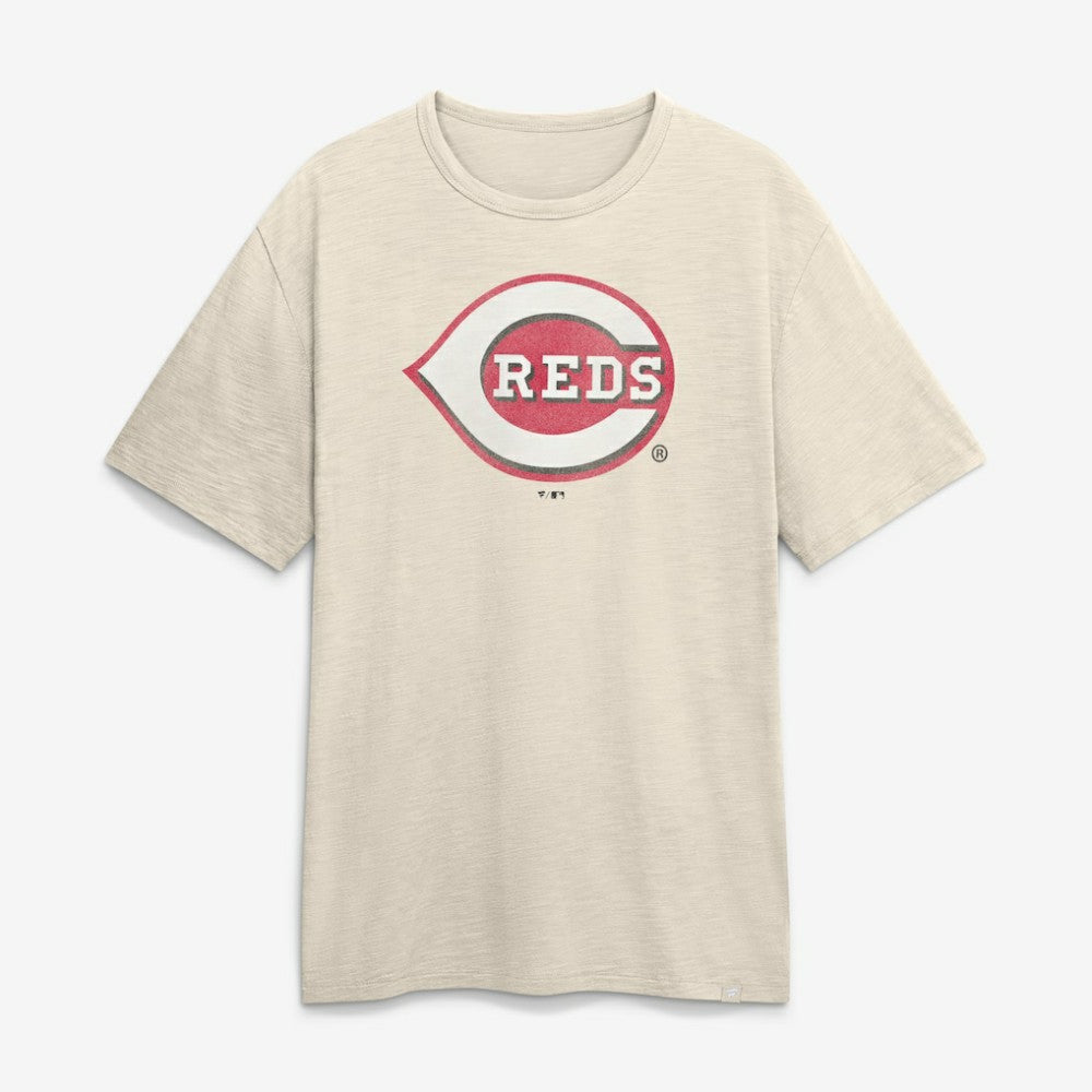 Cincinnati Reds Stadium Slub T-Shirt - Tan