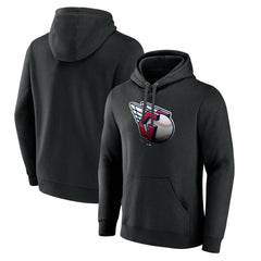 Cleveland Guardians Midnight Mascot Pullover Hoodie - Black