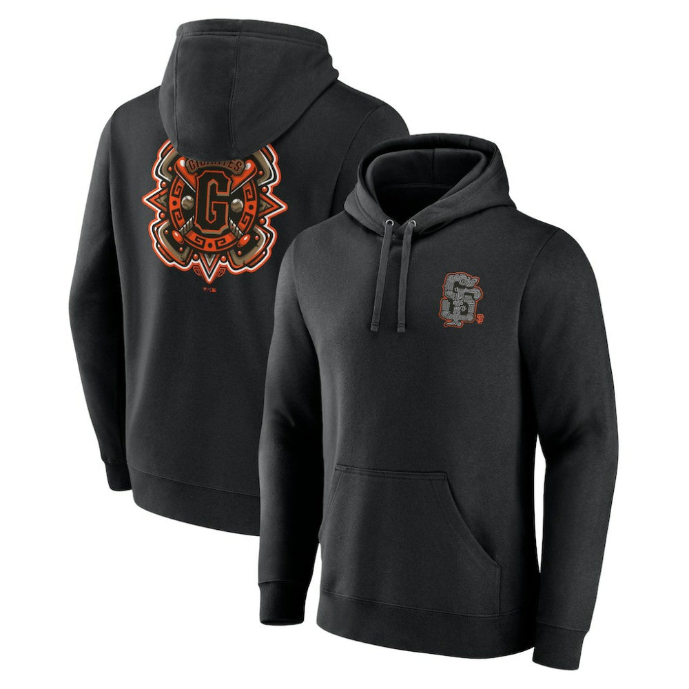 San Francisco Giants Gigantes Pullover Hoodie - Black