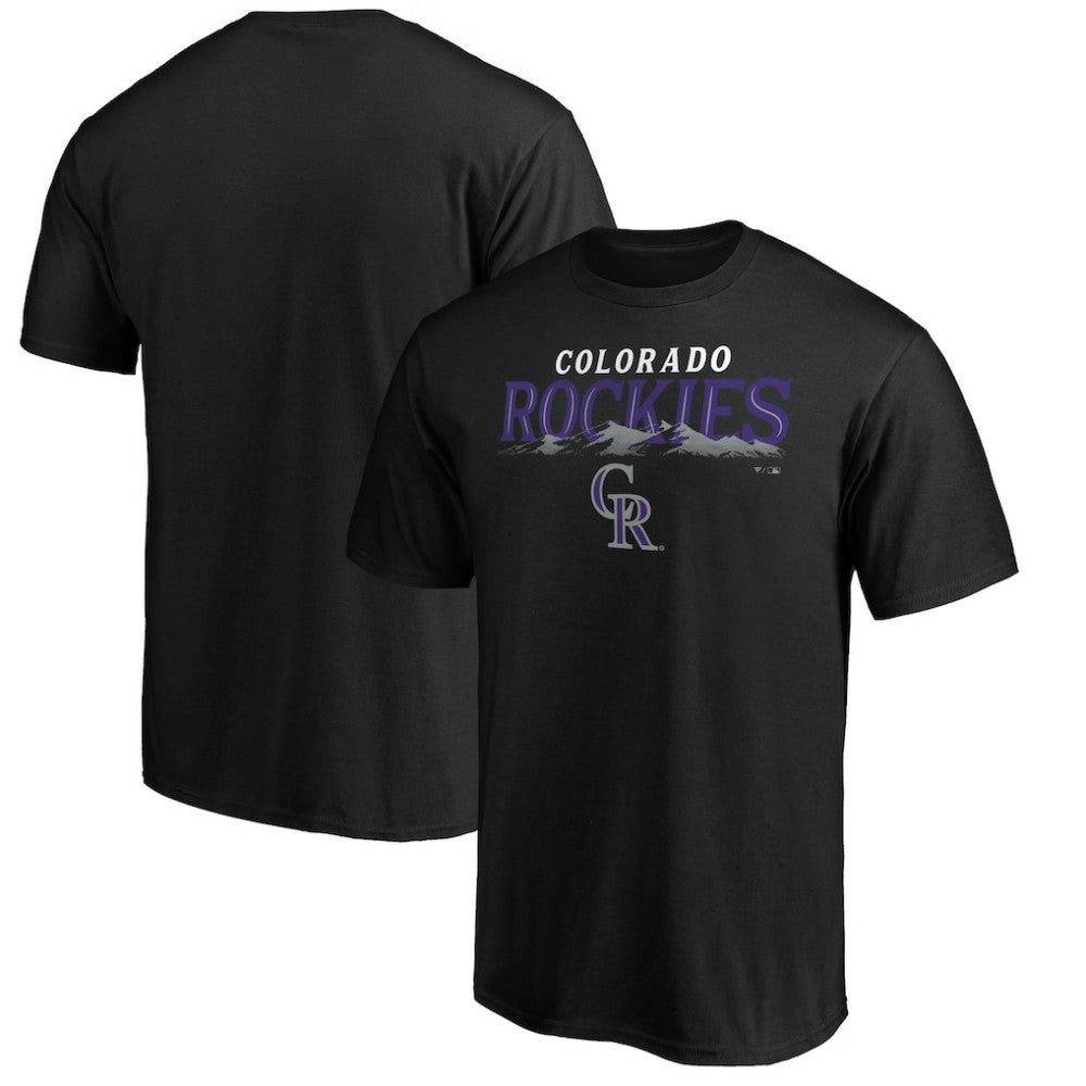 Colorado Rockies Team Adrenaline T-Shirt - Black