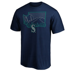 Seattle Mariners Team Adrenaline T-Shirt - Navy