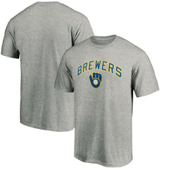 Milwaukee Brewers Cooperstown Collection Wahconah T-Shirt - Heather Gray
