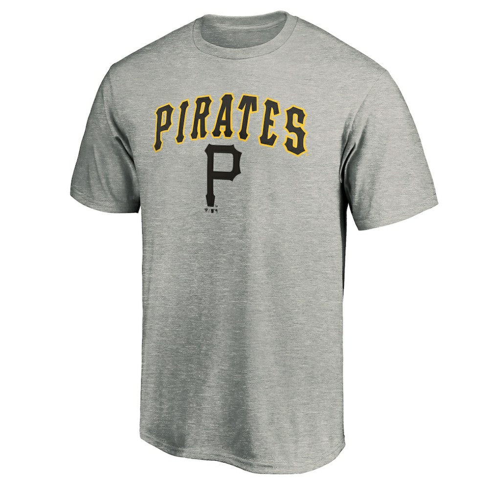 Pittsburgh Pirates Cooperstown Collection Wahconah T-Shirt - Heather Gray