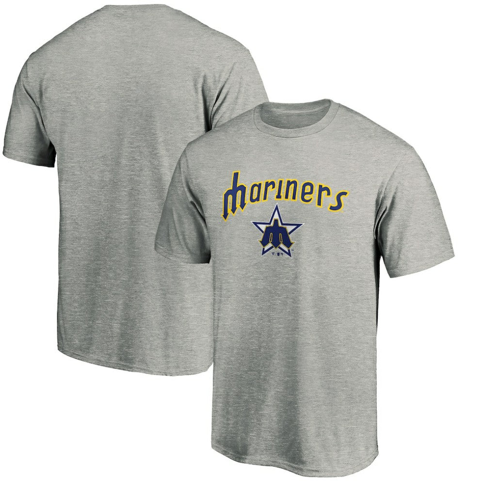 Seattle Mariners Cooperstown Collection Wahconah T-Shirt - Heather Gray