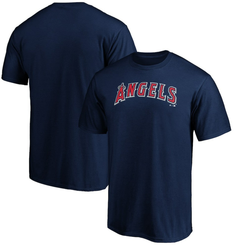 Los Angeles Angels Official Wordmark T-Shirt - Navy