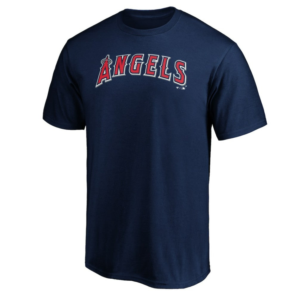 Los Angeles Angels Official Wordmark T-Shirt - Navy