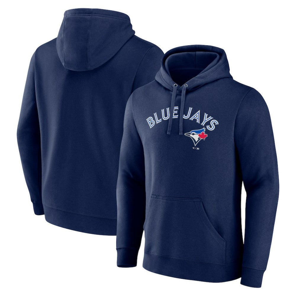 Toronto Blue Jays Official Wordmark Pullover Hoodie - Navy